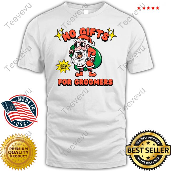 Gaysagainstgroomers Merch No Gifts For Groomers Christmas Hoodie
