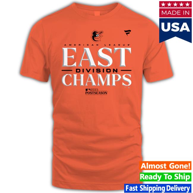 Baltimore Orioles Fanatics Branded 2023 AL East Division Champions Locker Room Sweatshirt