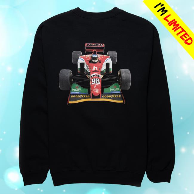 Official Tillys Merch Store Shop Huf X Goodyear F1 Racing Popover Hoodie Tillys Apparel Clothing