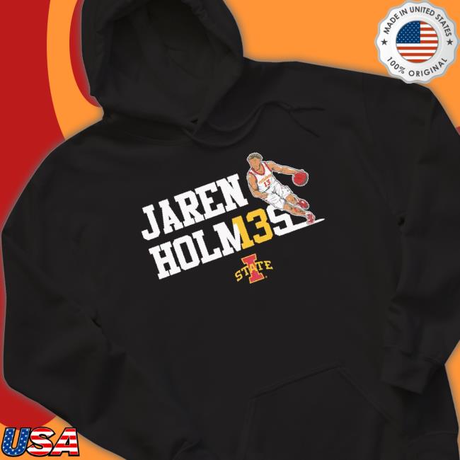 Jaren Holmes 13 Iowa State Cyclones Caricature Shirt