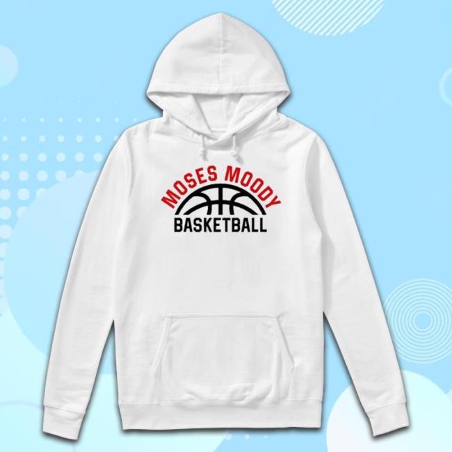 Official Moses Moody Basketball Hoodie Sweatshirt Official Moses Moody Basketball Long Sleeve T Shirt