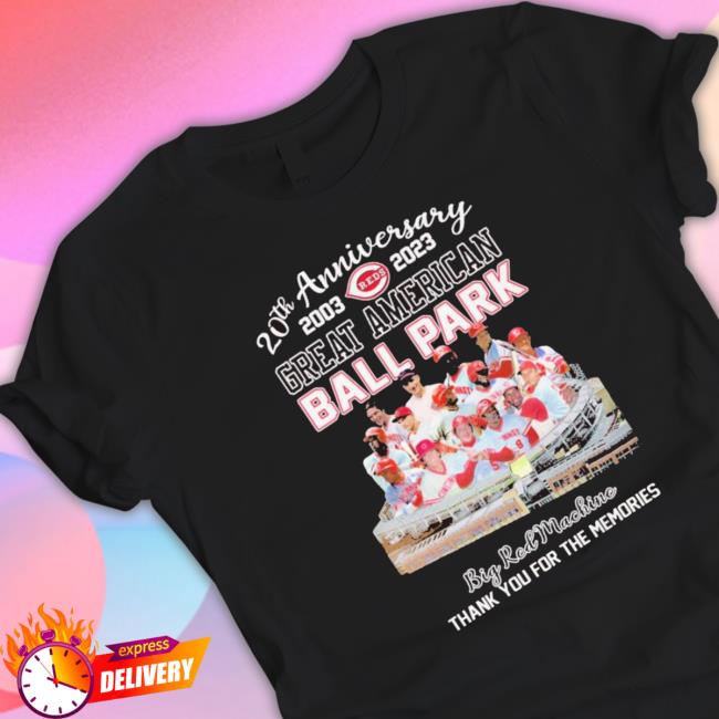 20Th Anniversary 2003 2023 Great American Ball Park Big Red Machine Thank You For The Memories Classic Shirt