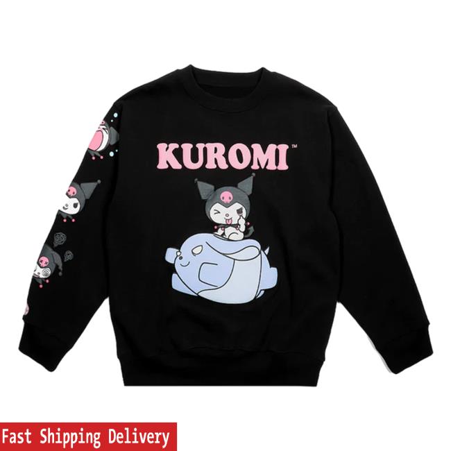 Official Sanrio Apparel Clothing Merch Store Shop Kuromi X Dumbgood Sweater