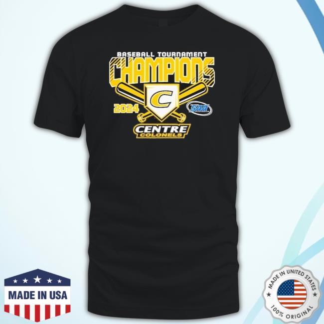 Original Centre College Baseball 2024 Saa Tournament Champions Long Sleeve T Shirt