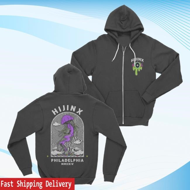Trending Hijinx Festival Merch Jellyfish Hoodie
