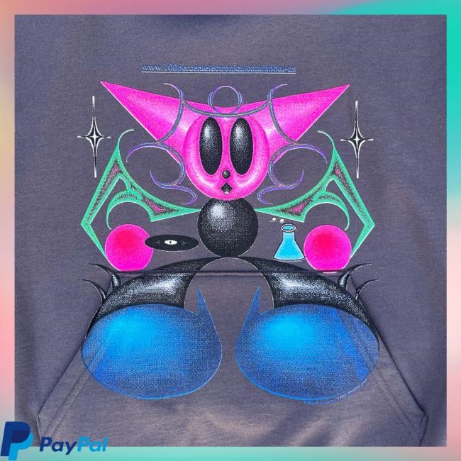 100Percentelectronica Merch Store Machine Elf Kitty Tee