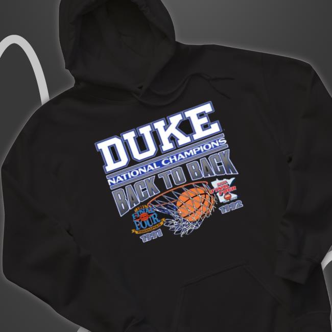 Duke Back To Back ’91-92 Shirt Duke Back To Back ’91-92 shirt