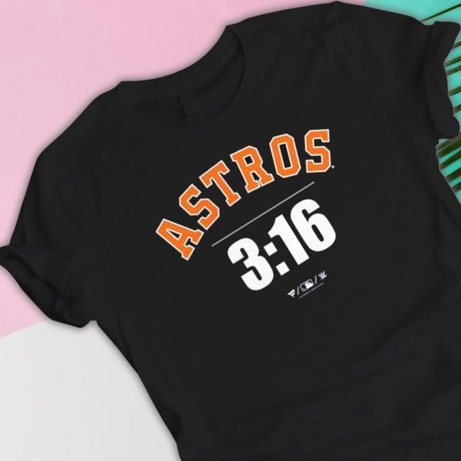 Houston Astros Branded 3 16 shirt Houston Astros Branded 3 16 T-Shirt