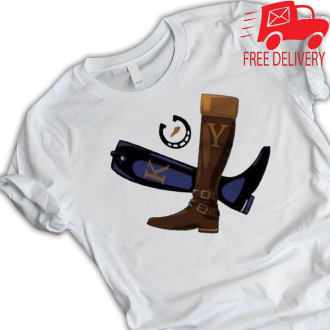 Official Kentucky Wildcats Boots T-Shirt Official Kentucky Wildcats Boots T-Shirt