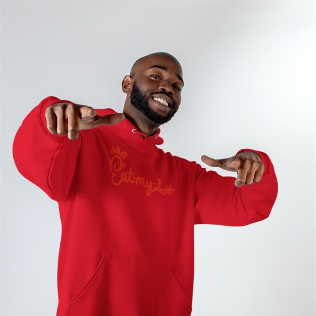 Shirts That Go Hard Eat My Ass Hoodie Black