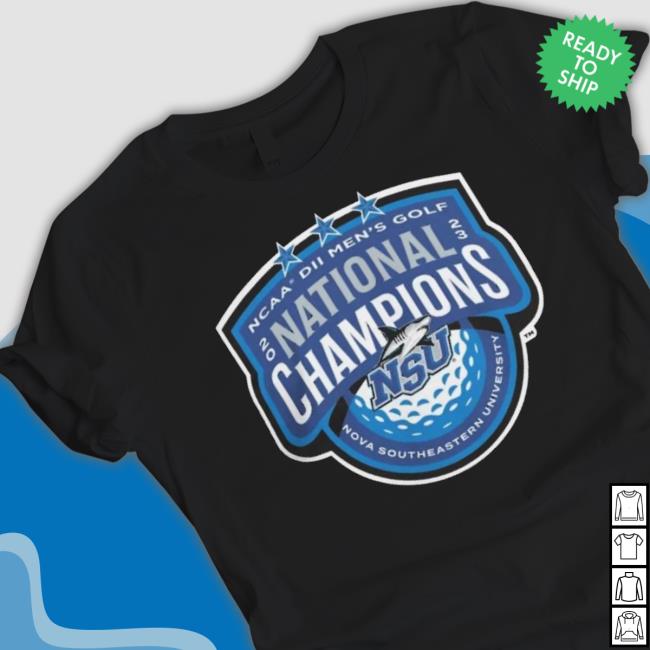 Southeastern University 2023 D2 M Golf National Champs Sst Shirt