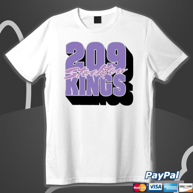 Official 209 Stockton Kings Hooded Sweatshirt
