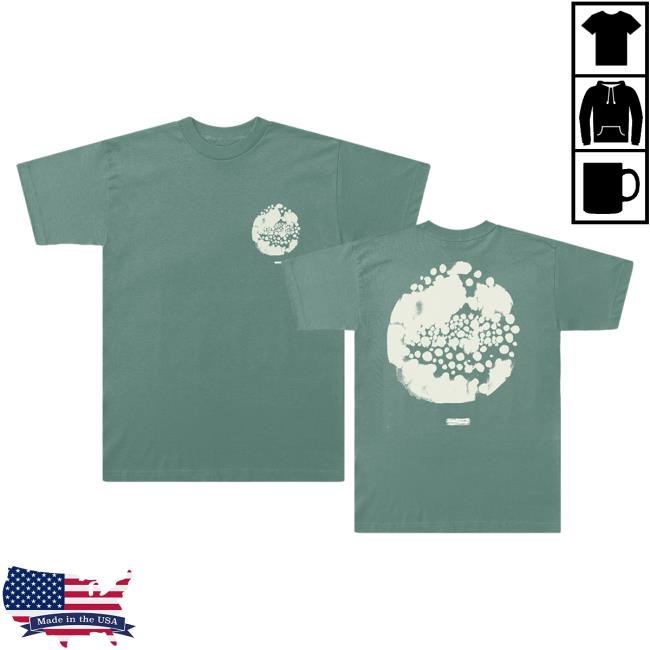 Official Ed Sheeran Store Merch Colourblind Attractive Shirt In Pale Green EdSheeran Shop