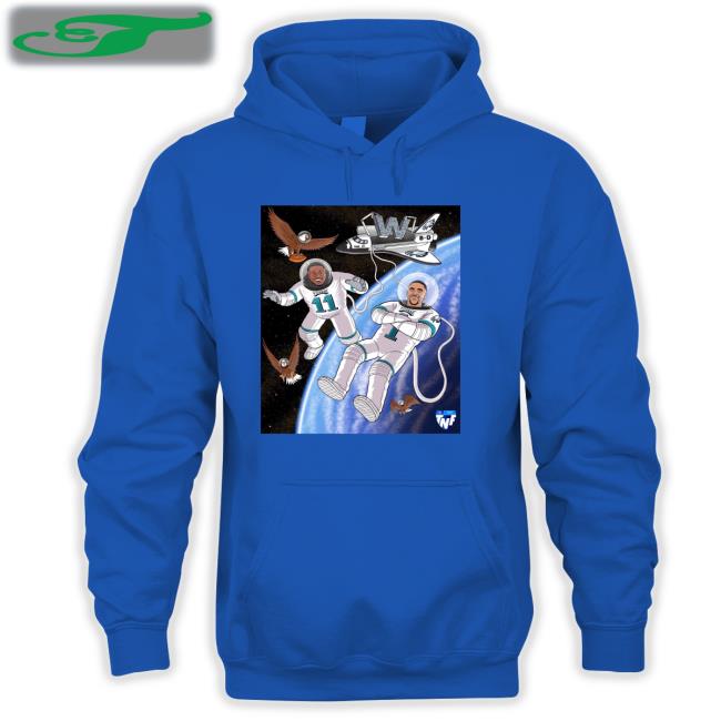 Aj Brown Flying High Baby Tee Eagles