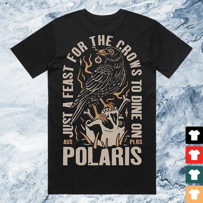 Artist First Merch Store Polaris Crows Tee (Black) Tee Shirt
