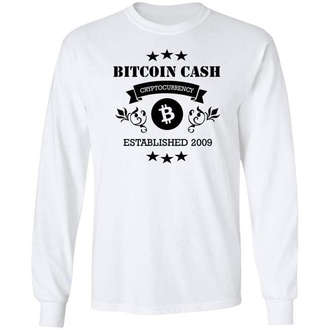 Davidshares Bitcoin Cash Cryptocurrency Established 2009 Champion T-Shirt Crypto Shirts Store Davidshares Bitcoin Cash Cryptocurrency Established 2009 Champion T-Shirt Crypto Shirts Store