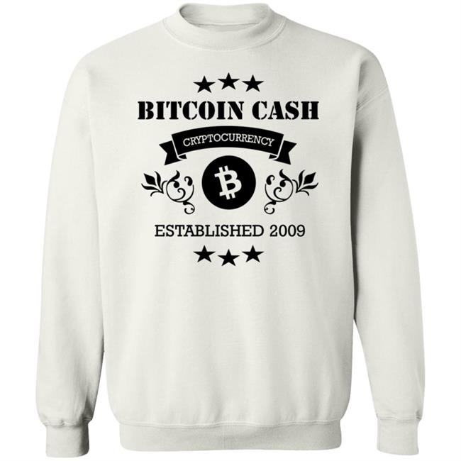 Davidshares Bitcoin Cash Cryptocurrency Established 2009 Champion T-Shirt Crypto Shirts Store Davidshares Bitcoin Cash Cryptocurrency Established 2009 Champion T-Shirt Crypto Shirts Store