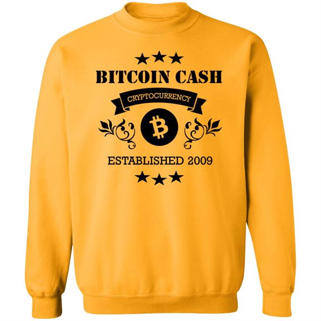 Davidshares Bitcoin Cash Cryptocurrency Established 2009 Champion T-Shirt Crypto Shirts Store Davidshares Bitcoin Cash Cryptocurrency Established 2009 Champion T-Shirt Crypto Shirts Store