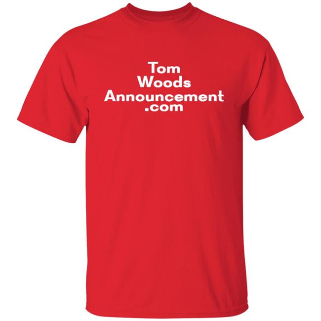 ThomasEWoods Tom Woods Annoucement Com Shirt