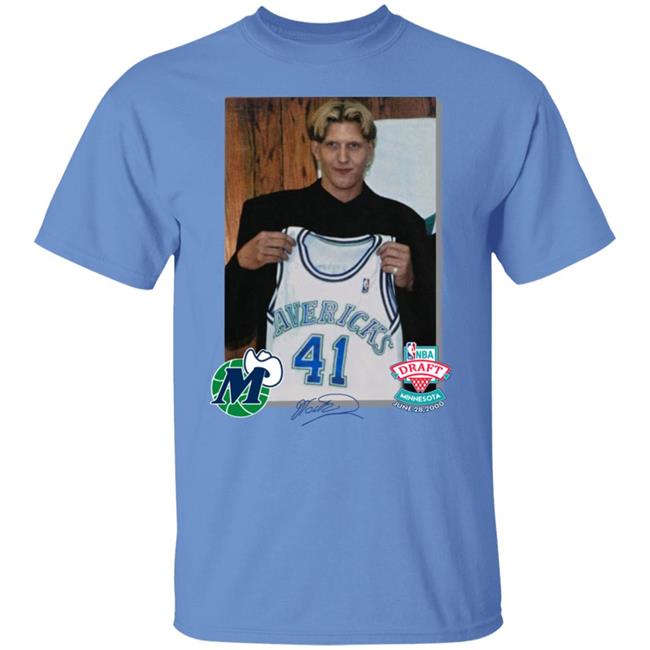 Dallas Mavericks Mitchell & Ness Dirk Nowitzki Draft Jersey Shirt Hoodie Sweatshirt Dallas Mavericks Mitchell & Ness Dirk Nowitzki Draft Jersey Shirt Hoodie Sweatshirt
