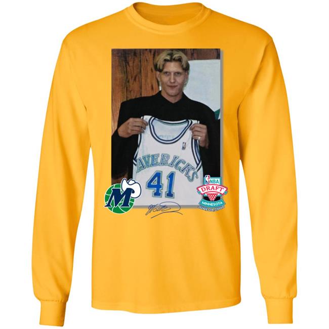 Dallas Mavericks Mitchell & Ness Dirk Nowitzki Draft Jersey Shirt Hoodie Sweatshirt Dallas Mavericks Mitchell & Ness Dirk Nowitzki Draft Jersey Shirt Hoodie Sweatshirt