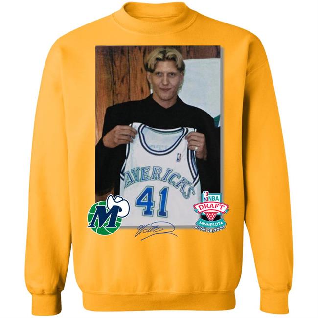 Dallas Mavericks Mitchell & Ness Dirk Nowitzki Draft Jersey Shirt Hoodie Sweatshirt Dallas Mavericks Mitchell & Ness Dirk Nowitzki Draft Jersey Shirt Hoodie Sweatshirt