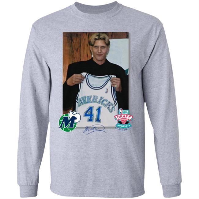 Dallas Mavericks Mitchell & Ness Dirk Nowitzki Draft Jersey Shirt Hoodie Sweatshirt Dallas Mavericks Mitchell & Ness Dirk Nowitzki Draft Jersey Shirt Hoodie Sweatshirt