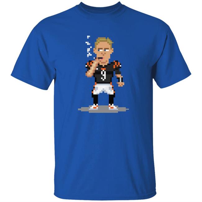 Cincinnati 8-Bit Smokin' Joe Shirt Cincyshop Cincinnati 8-Bit Smokin' Joe Shirt Cincyshop