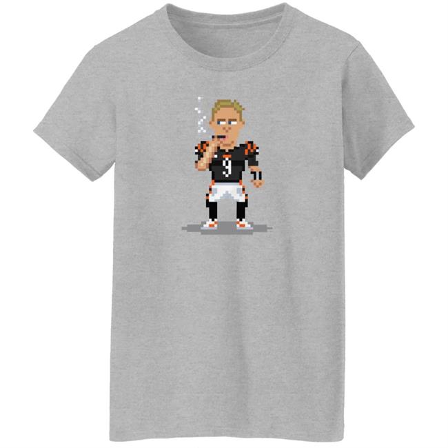 Cincinnati 8-Bit Smokin' Joe Shirt Cincyshop Cincinnati 8-Bit Smokin' Joe Shirt Cincyshop