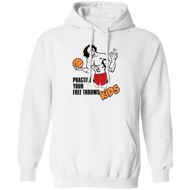 Nick Buccelli Practice Your Free Throws Kids Shirt No Dunks Nick Buccelli Practice Your Free Throws Kids Shirt No Dunks