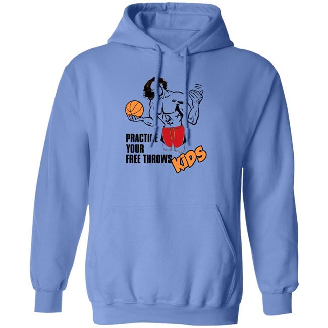 Nick Buccelli Practice Your Free Throws Kids Shirt No Dunks Nick Buccelli Practice Your Free Throws Kids Shirt No Dunks