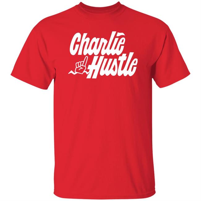 Charlie Hustle Script Shirt Jason Kander Charlie Hustle Shirt