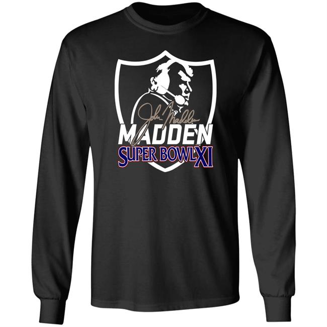Madden Tribute Super Bowl Shirt Madden Tribute Shirt Madden Tribute Super Bowl Shirt Madden Tribute Shirt