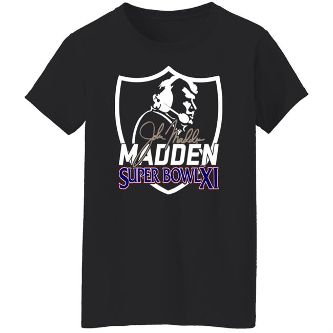 Madden Tribute Super Bowl Shirt Madden Tribute Shirt Madden Tribute Super Bowl Shirt Madden Tribute Shirt