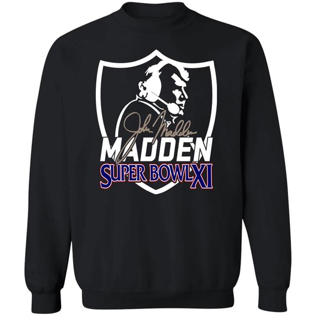 Madden Tribute Super Bowl Shirt Madden Tribute Shirt Madden Tribute Super Bowl Shirt Madden Tribute Shirt