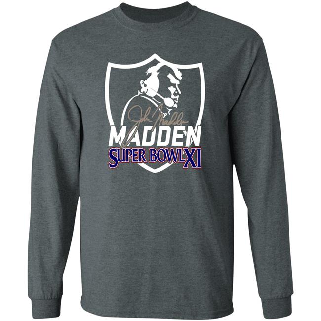 Madden Tribute Super Bowl Shirt Madden Tribute Shirt Madden Tribute Super Bowl Shirt Madden Tribute Shirt