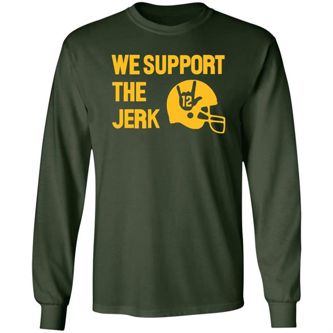 We Support The Jerk 12 Green Shirt Campeche Collective Merch We Support The Jerk 12 Green Shirt Campeche Collective Merch