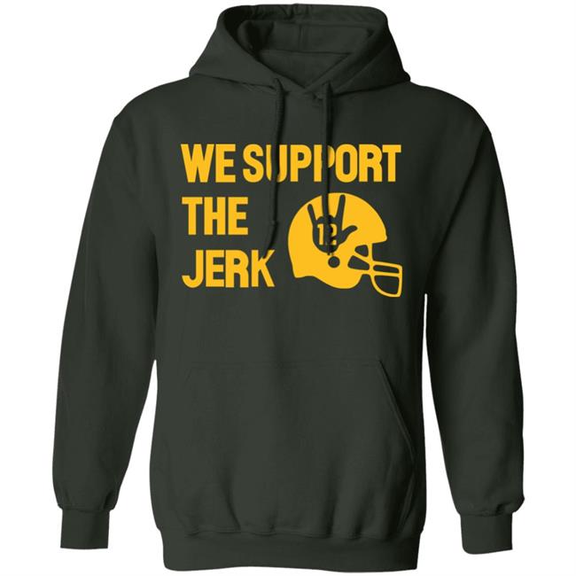 We Support The Jerk 12 Green Shirt Campeche Collective Merch We Support The Jerk 12 Green Shirt Campeche Collective Merch