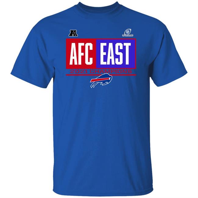 Bills 2021 Afc East Division Champions Shirt The Bills Store Buffalo Bills