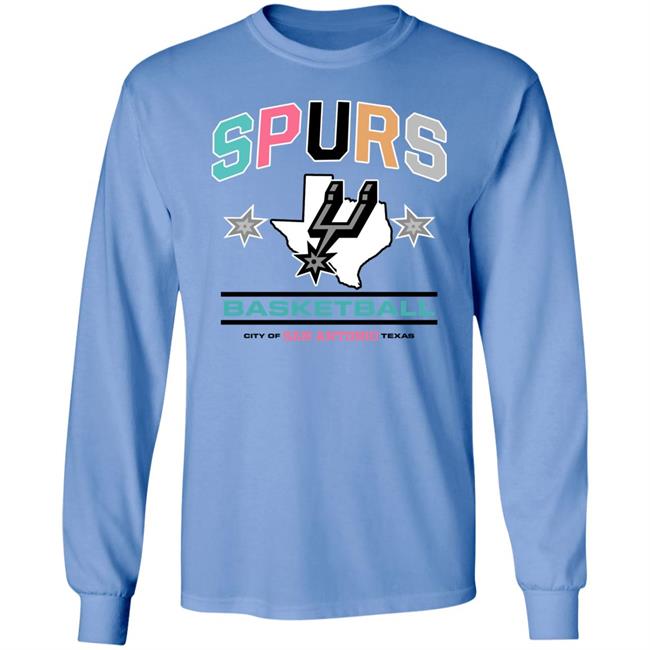 Spurs Basketball City Of San Antonio Texas Shirt Fanatics Store San Antonio Spurs '47 2021/22 City Edition Elements Franklin T-Shirt Spurs Basketball City Of San Antonio Texas Shirt Fanatics Store San Antonio Spurs '47 2021/22 City Edition Elements Franklin T-Shirt