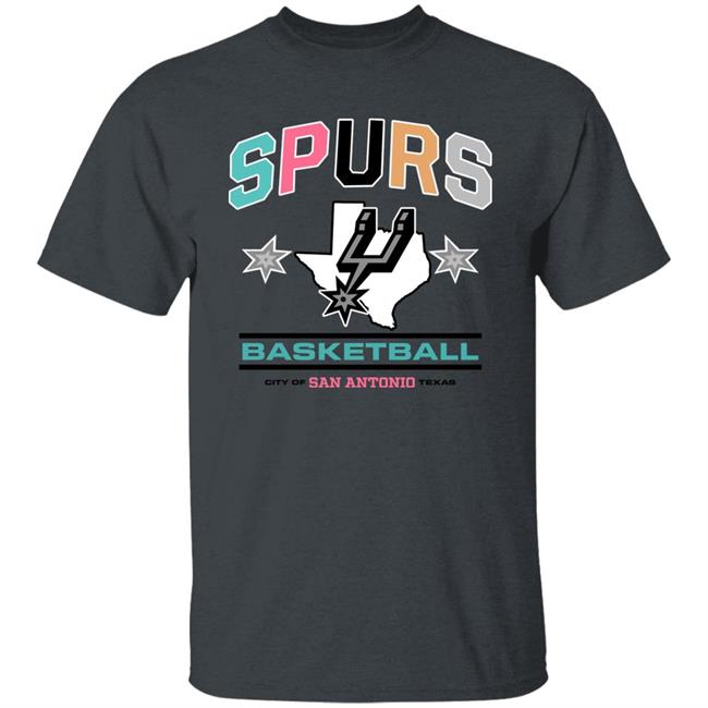 Spurs Basketball City Of San Antonio Texas Shirt Fanatics Store San Antonio Spurs '47 2021/22 City Edition Elements Franklin T-Shirt Spurs Basketball City Of San Antonio Texas Shirt Fanatics Store San Antonio Spurs '47 2021/22 City Edition Elements Franklin T-Shirt