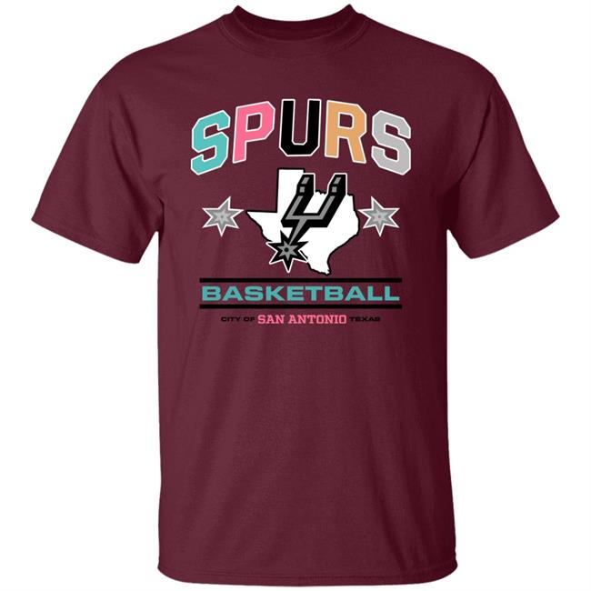 Spurs Basketball City Of San Antonio Texas Shirt Fanatics Store San Antonio Spurs '47 2021/22 City Edition Elements Franklin T-Shirt Spurs Basketball City Of San Antonio Texas Shirt Fanatics Store San Antonio Spurs '47 2021/22 City Edition Elements Franklin T-Shirt