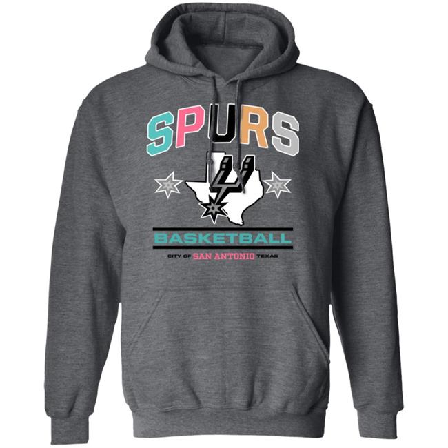 Spurs Basketball City Of San Antonio Texas Shirt Fanatics Store San Antonio Spurs '47 2021/22 City Edition Elements Franklin T-Shirt Spurs Basketball City Of San Antonio Texas Shirt Fanatics Store San Antonio Spurs '47 2021/22 City Edition Elements Franklin T-Shirt