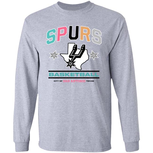 Spurs Basketball City Of San Antonio Texas Shirt Fanatics Store San Antonio Spurs '47 2021/22 City Edition Elements Franklin T-Shirt Spurs Basketball City Of San Antonio Texas Shirt Fanatics Store San Antonio Spurs '47 2021/22 City Edition Elements Franklin T-Shirt