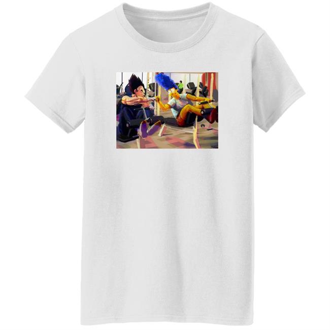 Vegeta And Marge Work Out Shirt Bodko Eth Vegeta And Marge Work Out Shirt Bodko Eth