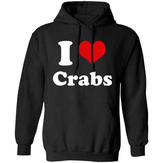 I Love Crabs Shirt Ashleygwinter I Heart Crabs Shirt I Love Crabs Shirt Ashleygwinter I Heart Crabs Shirt