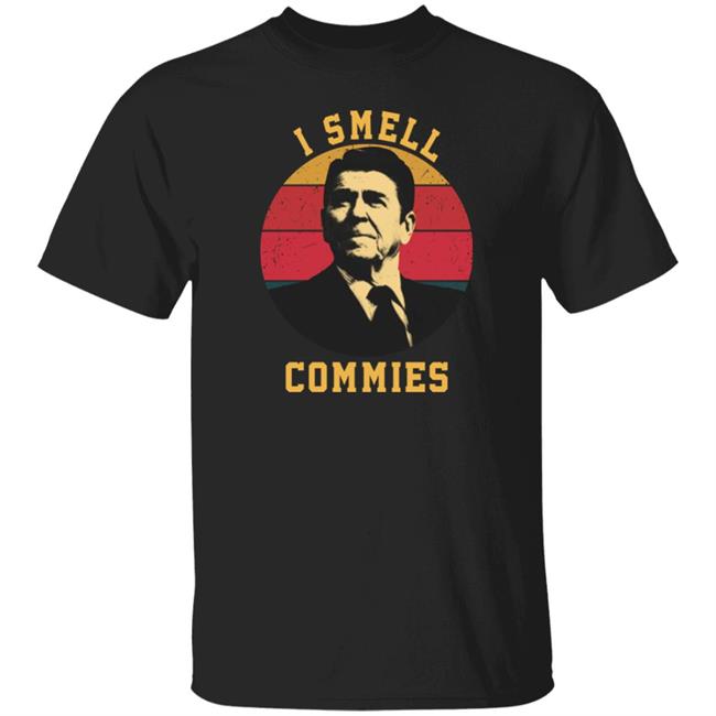 Ronald Reagan I Smell Commies Shirt Dusty Desert Dweller I Smell Commies Shirt