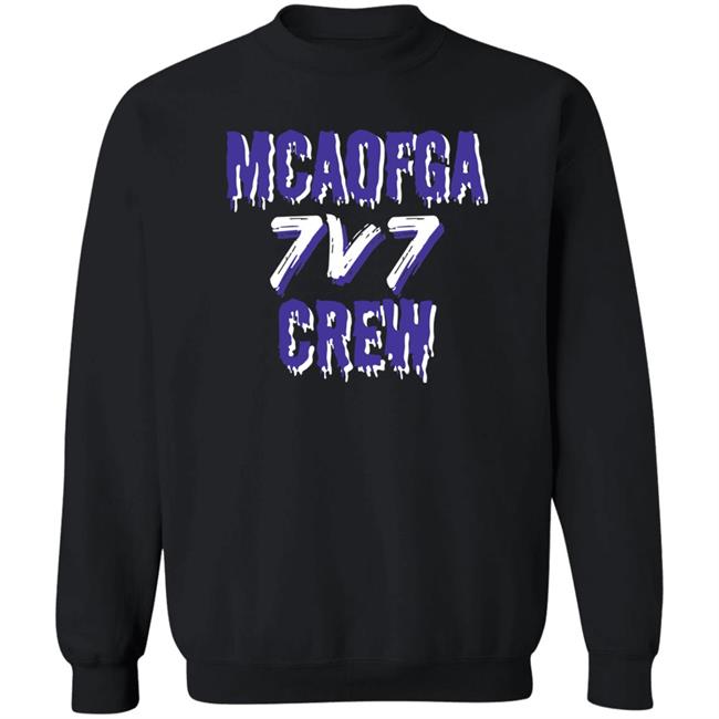 Mcaofga 7V7 Crew Hoodie Coach Silveri Mcaofga 7V7 Crew Hoodie Coach Silveri