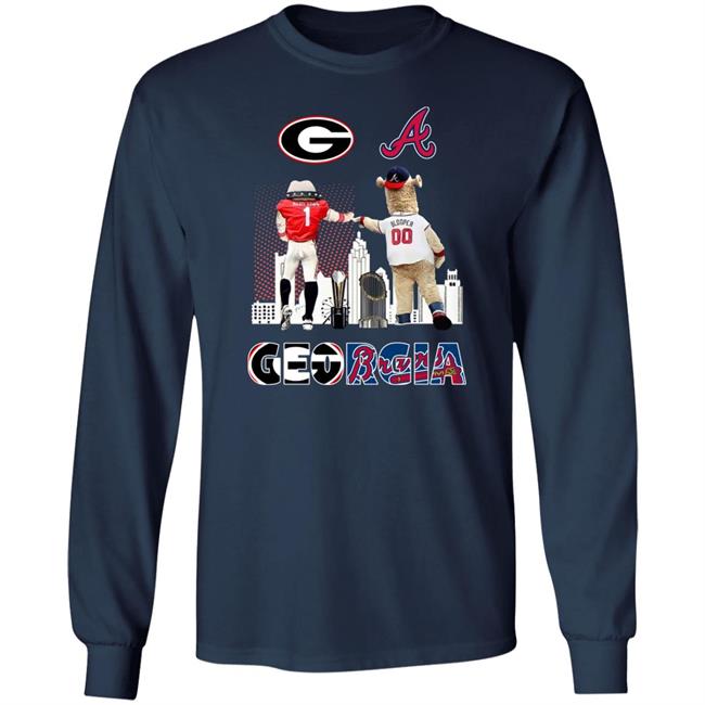 Atlanta Braves And Georgia Bulldogs Celebrate Georgia Football National Championship Win Shirt Atlanta Braves And Georgia Bulldogs Celebrate Georgia Football National Championship Win Shirt