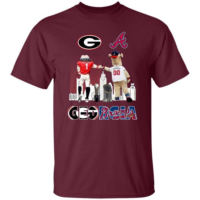 Atlanta Braves And Georgia Bulldogs Celebrate Georgia Football National Championship Win Shirt Atlanta Braves And Georgia Bulldogs Celebrate Georgia Football National Championship Win Shirt